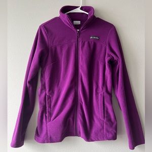 Columbia fleece zip up